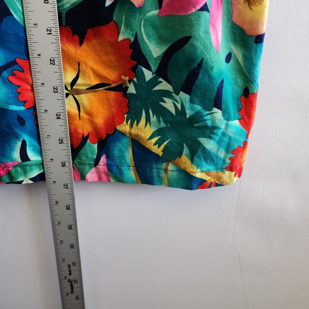 Hilo Hattie Hawaiian Original Floral Short Sleeve Shirt and Shorts Set Large - Picture 7 of 12